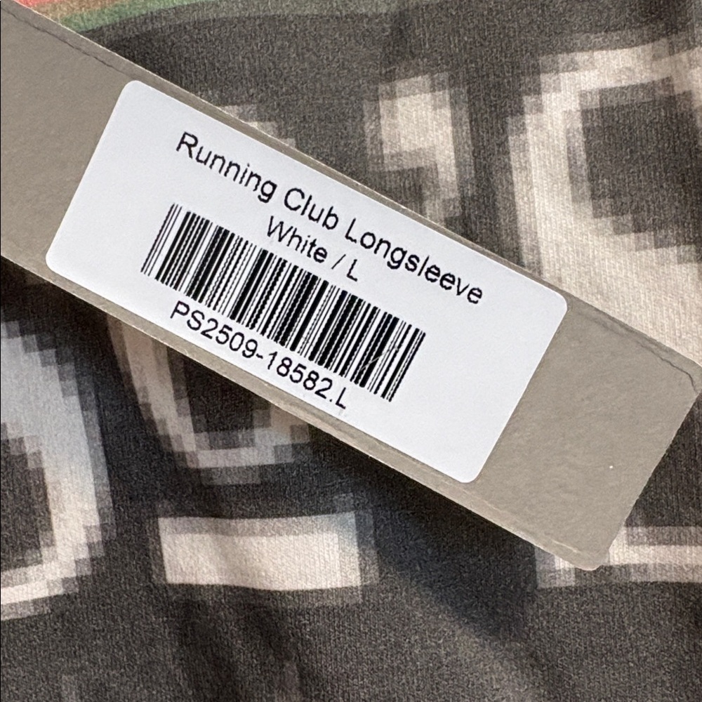 NWT [Peso] ‘Running Club’ Soft Cotton Long-Sleeved T-Shirt Graphic Tee Men’s L - Picture 13 of 14